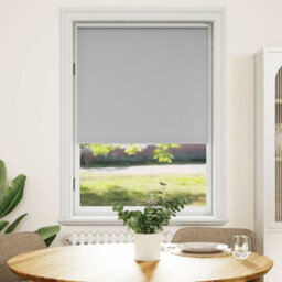 Berkfield Reflective Roller Blind Blackout 120 X 175 Cm Grey - thumbnail 2