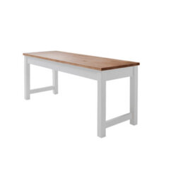 Nöa & Nani Noa & Nani Dining Table With 2 Benches Dining Set In Natural Pine & White Annika - thumbnail 4