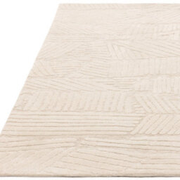 Cream Modern Easy To Clean Abstract Dining Room Bedroom And Living Room-120Cm X 170Cm - thumbnail 3