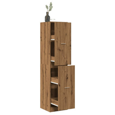 Walplus Apothecary Cabinetâ Artisian Oak 40X41X174.5 Cm Engineered Wood - image 1