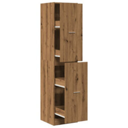 Walplus Apothecary Cabinetâ Artisian Oak 40X41X174.5 Cm Engineered Wood - thumbnail 2