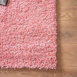 "Bravich Rose Pink Thick Shaggy Rug - California - 80X150Cm (2'8""x5')" - thumbnail 8