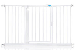 Bettacare Auto Close Stair Gate, 139.8Cm - 146.8Cm, White, Pressure Fit Safety Gate, Baby Gate - thumbnail 1