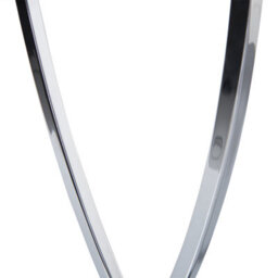 Beliani Table Lamp Silver Helix Tube With Black Rectangular Shade 62 Cm Modern Living Room - thumbnail 6