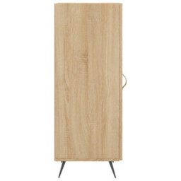 Berkfield Modern Sideboard Sonoma Oak 34.5X34X90 Cm Engineered Wood - thumbnail 7