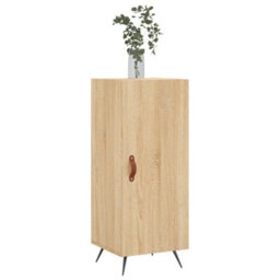 Berkfield Modern Sideboard Sonoma Oak 34.5X34X90 Cm Engineered Wood - thumbnail 3