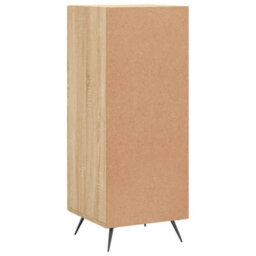 Berkfield Modern Sideboard Sonoma Oak 34.5X34X90 Cm Engineered Wood - thumbnail 8