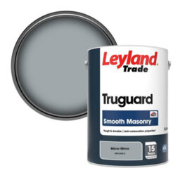 Leyland Trade Truguard Smooth Masonry Paint Mirror Mirror (Ppg1039-3) 5L