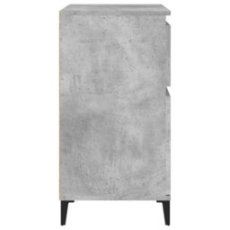 Berkfield Elegant Sideboard Concrete Grey 60X35X70 Cm Engineered Wood - thumbnail 8