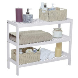3 Tier Bamboo Shoe Storage Stand Shelf Organiser - Made Of 100% Eco-Friendly And Durable Natural Bamboo - thumbnail 2