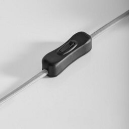 Furniturebox Uk Hattie Industrial Smoked Glass And Silver Table Desk Lamp - thumbnail 5