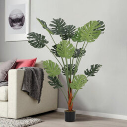 Darphe 150 Cm Artificial Tropical Monstera Plant In A Pot (Fake Plant) - thumbnail 2