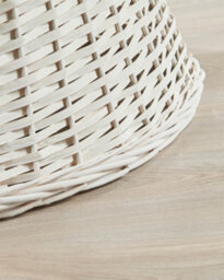 Werchristmas 70 Cm Off-White Wicker Rattan Christmas Tree Collar - thumbnail 4