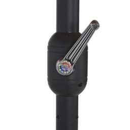 Berkfield Durable Outdoor Parasol With Aluminium Pole 460X270 Cm Anthracite - thumbnail 7