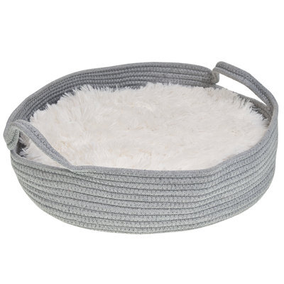 Beliani Pet Bed Dalaman Cotton Grey - image 1