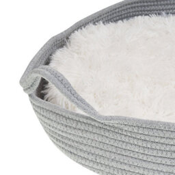 Beliani  Pet Bed Dalaman Cotton Grey - thumbnail 7