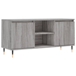 Berkfield Tv Cabinet Grey Sonoma 104X35X50 Cm Engineered Wood - thumbnail 2