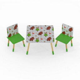 Kidsaw Childrens Gruffalo Table & Chairs Set, Preschoolers Study Activity, Kids Or Toddlers - thumbnail 1