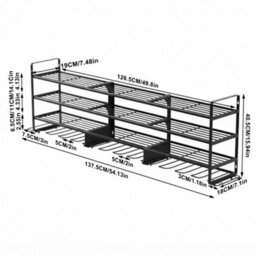 Large Power Tool Organiser Rack  Wall Mounted - thumbnail 2
