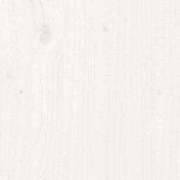 Berkfield Durable Table Top White 70X70X2.5 Cm Solid Wood Pine Square - thumbnail 7