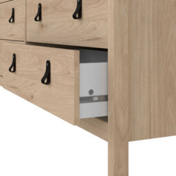 Wyld Haus Barcelona Natural Oak 8-Drawer Double Dresser - thumbnail 8