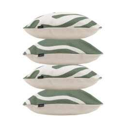 icon Boho Down To Earth Print Outdoor Indoor Cushion Set Of 4 - Collection Six - thumbnail 2