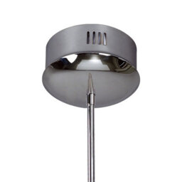 Luminosa Lighting Luminosa Otto Pendant 24 Light G4 Ring, Polished Chrome/black Glass, Not Led/cfl Compatible - thumbnail 3