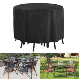 Small Round Furniture Cover Waterproof Outdoor Garden Patio - thumbnail 6