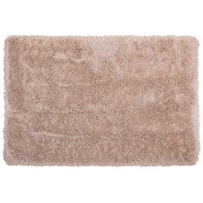 Beliani Shaggygy Rug Cide Beige 160 X 230 Cm - image 1