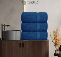 Casabella 3 Pack 90Cm X 180Cm Super Jumbo Extra Large Bath Sheet - thumbnail 6