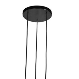 Nordlux Tilo Metal Pendant Light Wood Black,mains - thumbnail 4