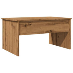 Berkfield Coffee Table Artisan Oak 80X50.5X41.5 Cm Engineered Wood - thumbnail 2