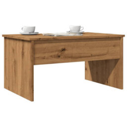 Berkfield Coffee Table Artisan Oak 80X50.5X41.5 Cm Engineered Wood - thumbnail 1