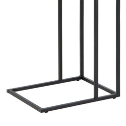 Wyld Haus El Paso Side Table - Wild Oak Effect Top & Black Metal Base - thumbnail 7