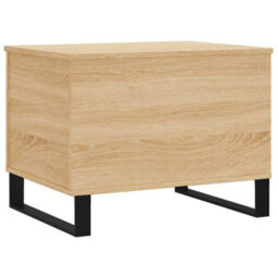 Berkfield Modern Coffee Table Sonoma Oak 60X44.5X45 Cm Engineered Wood - thumbnail 8