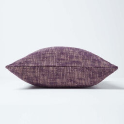 Homescapes Nirvana Cotton Mauve Cushion Cover, 60 X 60 Cm - thumbnail 2