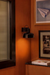 Luminosa Lighting Luminosa Tatawin Black Dome Wall Lamp - thumbnail 2