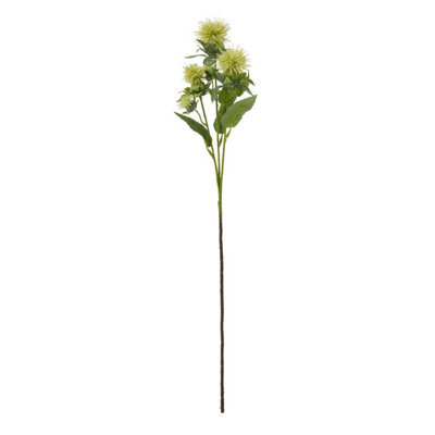 Hill Interiors Anemone Spray Artificial Flower Green (One Size)