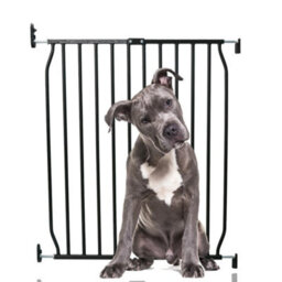 Bettacare Eco Screw Fit Pet Gate, Black, 70Cm - 80Cm, Screw Fitted Dog Gate, Safety Gate For Puppy - thumbnail 1