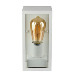 Vt-837 Wall Lamp Matt White-Clear Glass - thumbnail 5