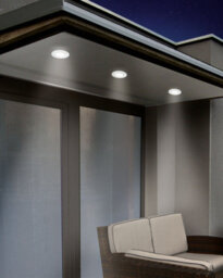 Durable Ip65 Recessed Outdoor Wall Light In White With 1 X 5W Gu10 Bulb - thumbnail 3