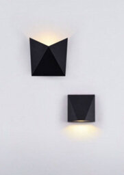 Luminosa Lighting Luminosa Beekman Integrated Led Wall Lamp Black, Ip54 - thumbnail 2