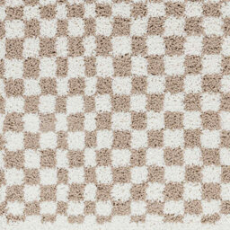 Livabliss Birmingham-Modern Black Grey Brown Checkered Soft Plush Pile Living Dining Bedroom Rug 160 X 213 Cm Easy Care, Non Shedding - thumbnail 7