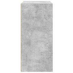 Berkfield Bookcase Concrete Grey 31X24X52 Cm Engineered Wood - thumbnail 6