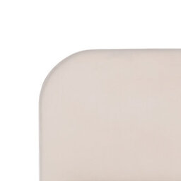 Beliani Bed Velvet Flayat 160 X 200 Cm (Eu King Size) Light Beige - thumbnail 8