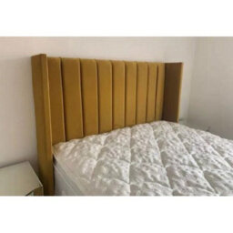 Stratus Interiors Oulton Wing Back Panel Headboard Divan Bed Optional Storage - Doorstep Delivery Only No Assembly - Super King - 2 Drawer - thumbnail 2