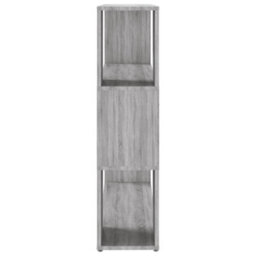 Berkfield Book Cabinet/room Divider Grey Sonoma 100X24X94 Cm - thumbnail 6