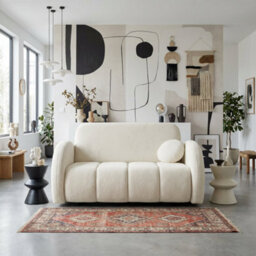 Viva Comfy Iii Sofa Bed With Storage Compartment Living Room Chipboard Metal Legs Wooden Frame 152X103X85Cm White - thumbnail 3