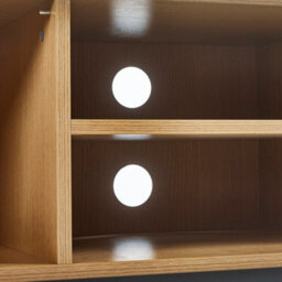 Oakham Premium Suri Tv/media Unit In Beige - thumbnail 4