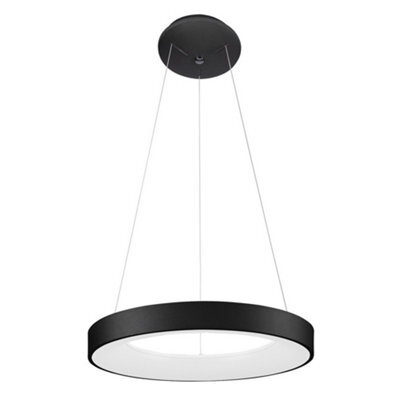 Luminosa Lighting Luminosa Modern Led Hanging Pendant Black, Warm White 3000K 2200Lm - image 1